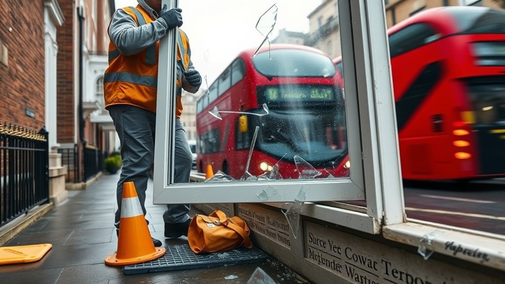 Broken Glass Replacement Cobham