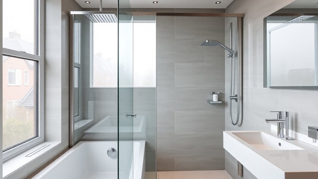 Semi-Frameless Shower Screens Cobham