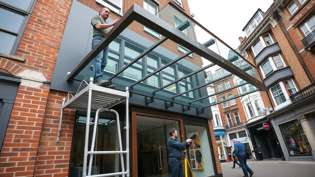 Shopfront Canopy Cobham