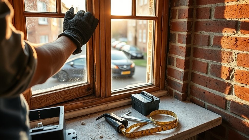 Window Repair Between Streets